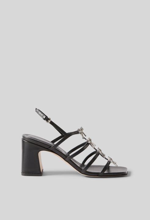 Jewelled leather sandals by CLAUDIE PIERLOT