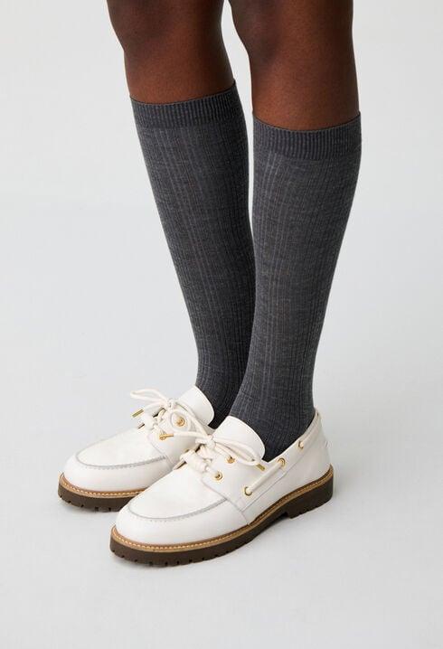Leather boat shoes by CLAUDIE PIERLOT