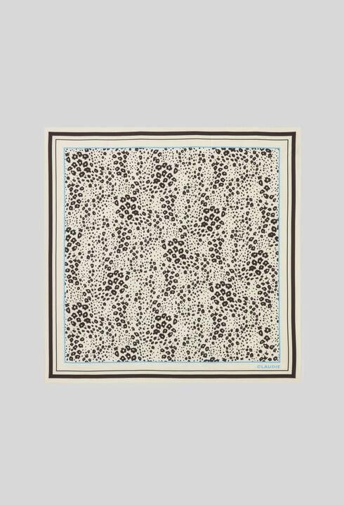 Leopard silk scarf by CLAUDIE PIERLOT