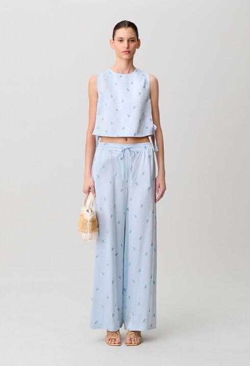 Lightweight satin trousers by CLAUDIE PIERLOT