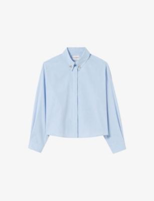 Long-Sleeved Button-Detail Cotton Shirt by CLAUDIE PIERLOT