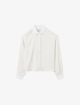 Long-Sleeved Buttoned-Collar Woven Shirt by CLAUDIE PIERLOT