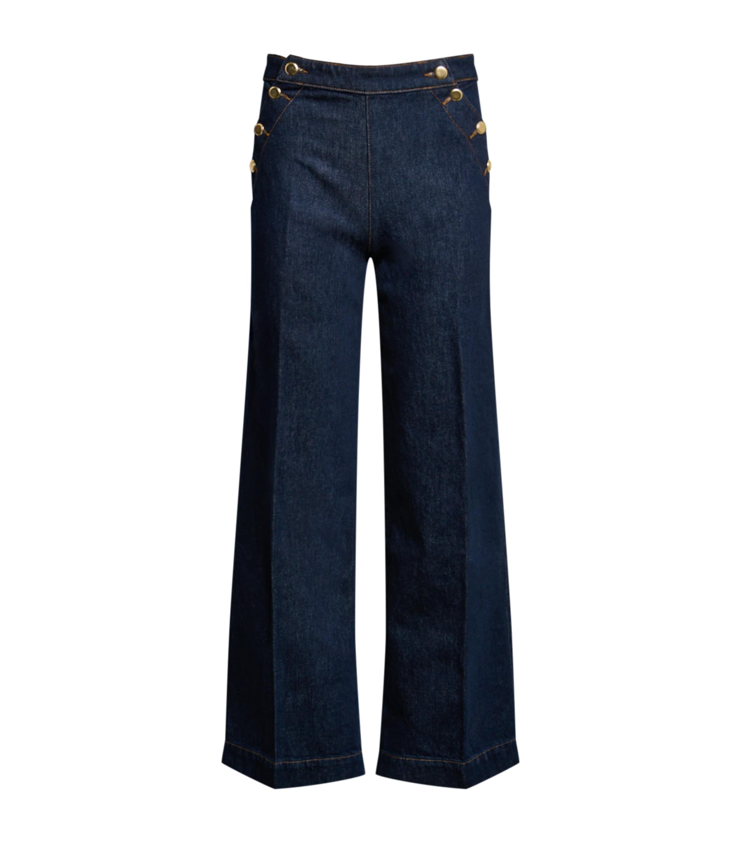 Pascale Wide-Leg Mid-Rise Jeans by CLAUDIE PIERLOT