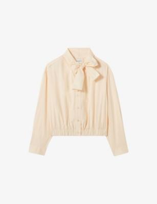 Pussy-Bow Cotton-Poplin Blouse by CLAUDIE PIERLOT