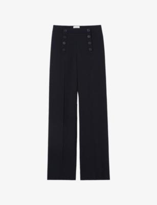 Sailor High-Rise Woven Trousers by CLAUDIE PIERLOT