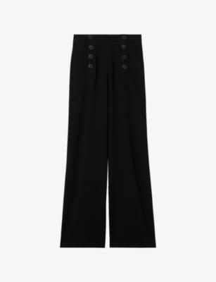Sailor High-Rise Woven Trousers by CLAUDIE PIERLOT