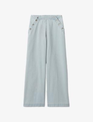 Sailor Wide-Leg Denim Jeans by CLAUDIE PIERLOT