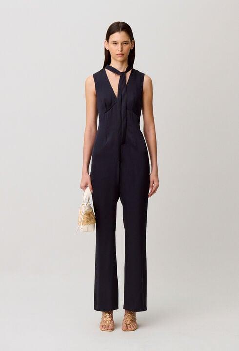 Satin jumpsuit by undefined