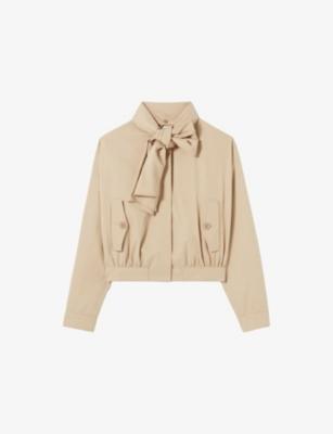 Short Tie-Neck Cotton Trench by CLAUDIE PIERLOT