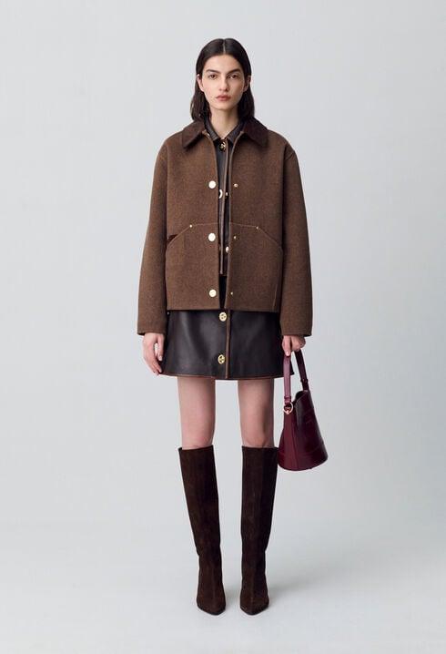 Short Wool Coat by CLAUDIE PIERLOT
