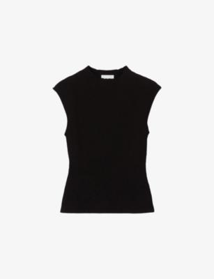 Sleeveless High-Neck Knitted Top by CLAUDIE PIERLOT