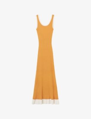 Sleeveless Round-Neck Knitted Midi Dress by CLAUDIE PIERLOT