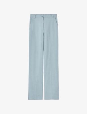 Straight-Leg Pressed-Crease Linen-Blend Trousers by CLAUDIE PIERLOT
