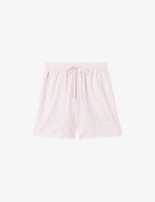 Striped Drawstring-Waist Cotton-Blend Shorts by CLAUDIE PIERLOT