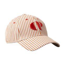 Striped monogram cap CP by CLAUDIE PIERLOT