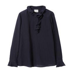 Striped ruffled blouse by CLAUDIE PIERLOT