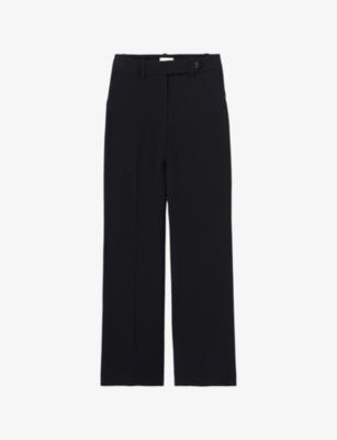 Tailored Straight-Leg Mid-Rise Woven Trousers by CLAUDIE PIERLOT Tailored Straight-Leg Mid-Rise Woven Trousers by CLAUDIE PIERLOT