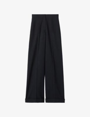 Tailored Straight-Leg Woven Trousers by CLAUDIE PIERLOT Tailored Straight-Leg Woven Trousers by CLAUDIE PIERLOT
