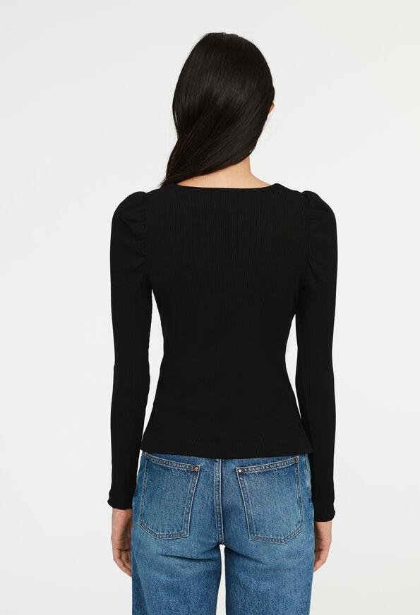 Tumi - Long sleeved ribbed t-shirt by CLAUDIE PIERLOT
