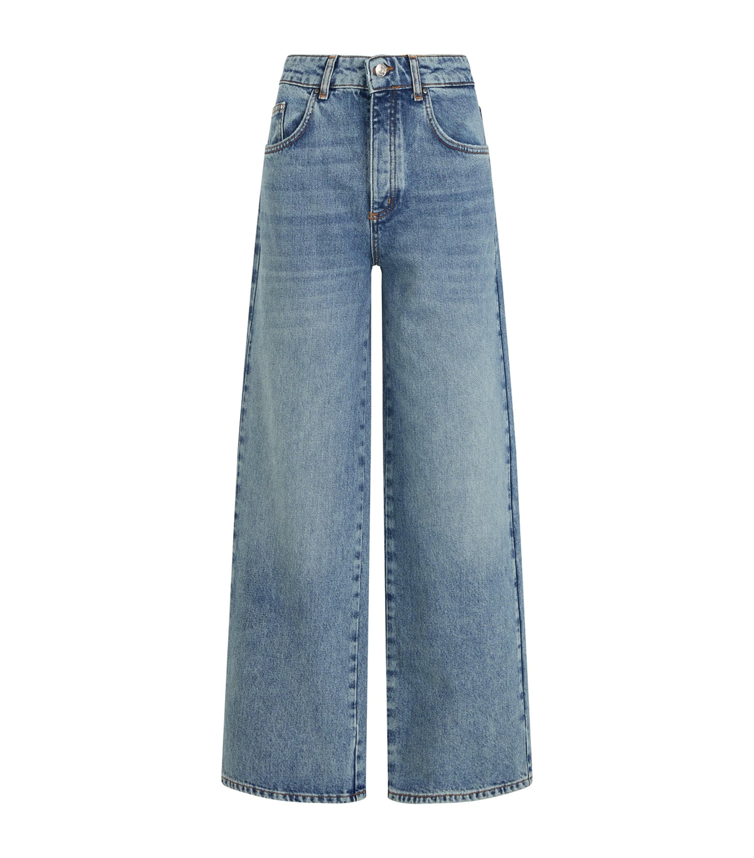 Washed Wide-Leg Jeans by CLAUDIE PIERLOT