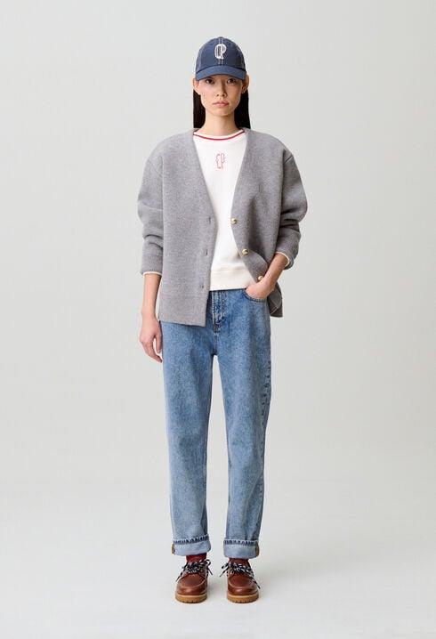 Washed denim jeans by CLAUDIE PIERLOT