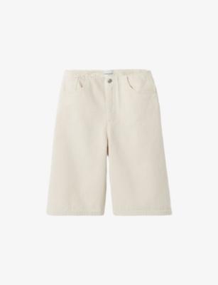 Wide High-Rise Denim Bermuda Shorts by CLAUDIE PIERLOT