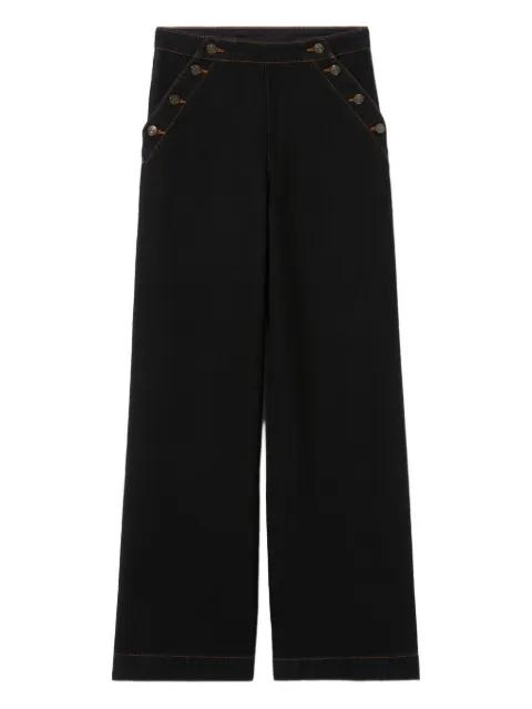 button-fastening jeans by CLAUDIE PIERLOT