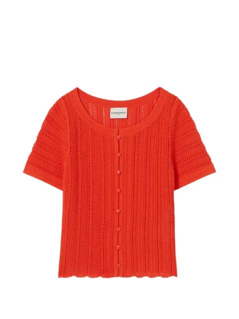 button knitted top by CLAUDIE PIERLOT