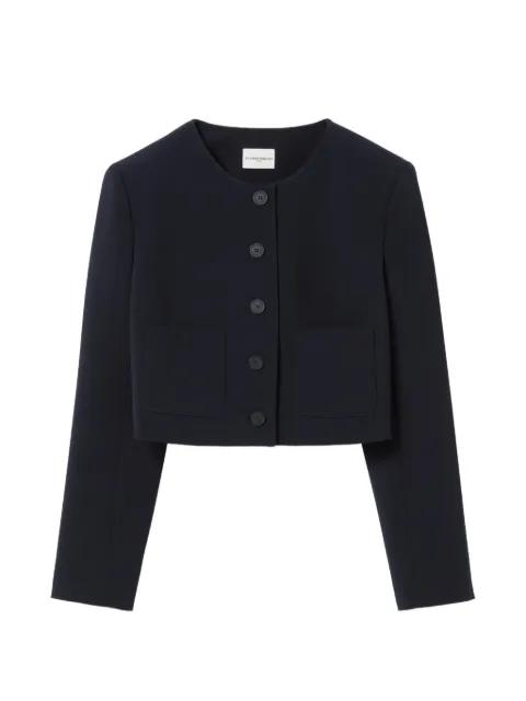 button patch-pocket leather jacket by CLAUDIE PIERLOT
