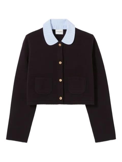 collared button-up cardigan by CLAUDIE PIERLOT