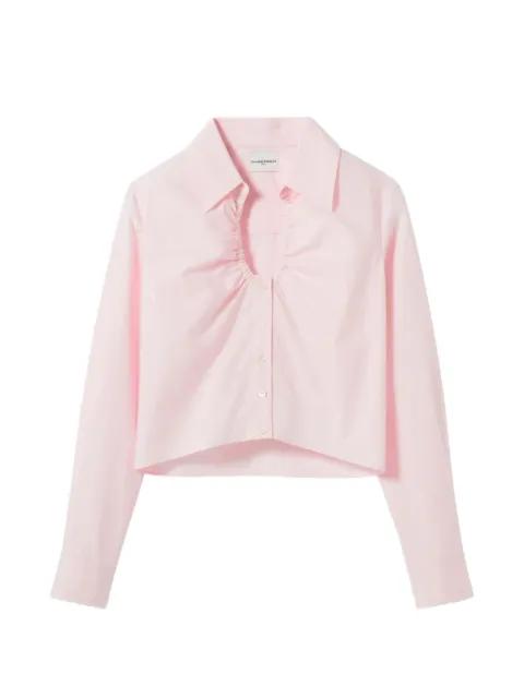 cut-out buttoned cotton shirt by CLAUDIE PIERLOT