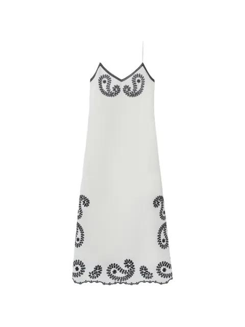 embroidered A-line dress by CLAUDIE PIERLOT