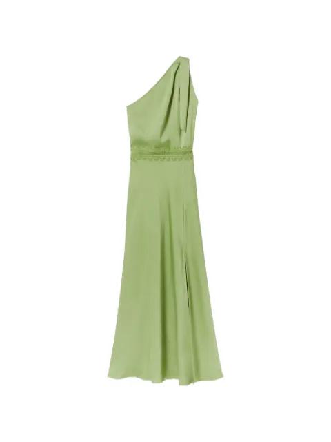 one-shoulder satin dress by CLAUDIE PIERLOT