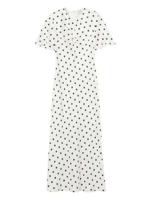 polka-dot cut-out maxi dress by CLAUDIE PIERLOT