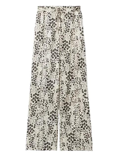 printed drawstring trousers by CLAUDIE PIERLOT