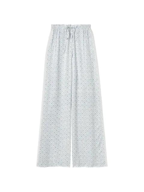 printed palazzo trousers by CLAUDIE PIERLOT