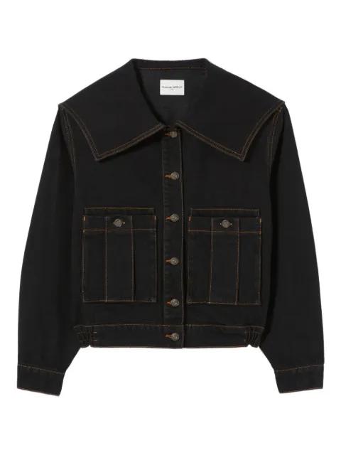 sailor collar denim jacket by CLAUDIE PIERLOT