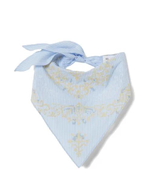 striped embroidered scarf by CLAUDIE PIERLOT