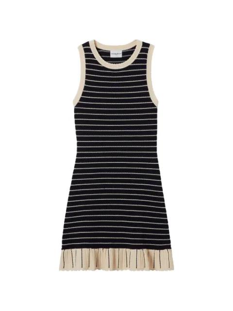 striped knitted dress by CLAUDIE PIERLOT