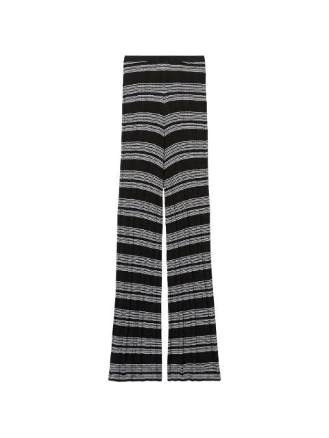 striped slim-fit trousers by CLAUDIE PIERLOT