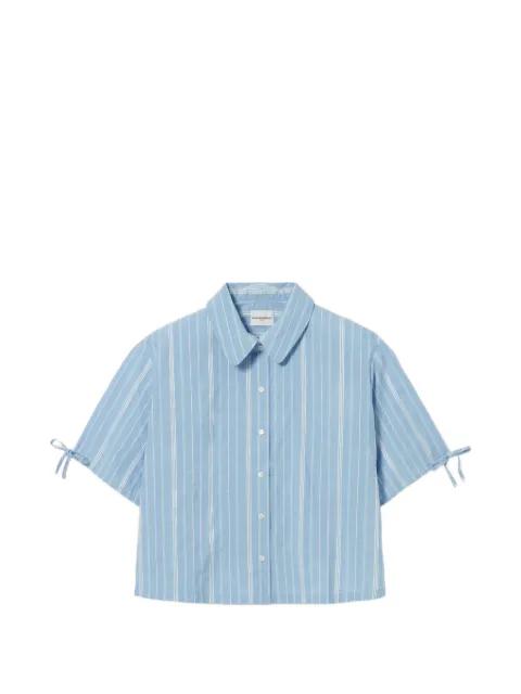 striped tie-cuff shirt by CLAUDIE PIERLOT