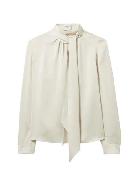 tie neck blouse by CLAUDIE PIERLOT