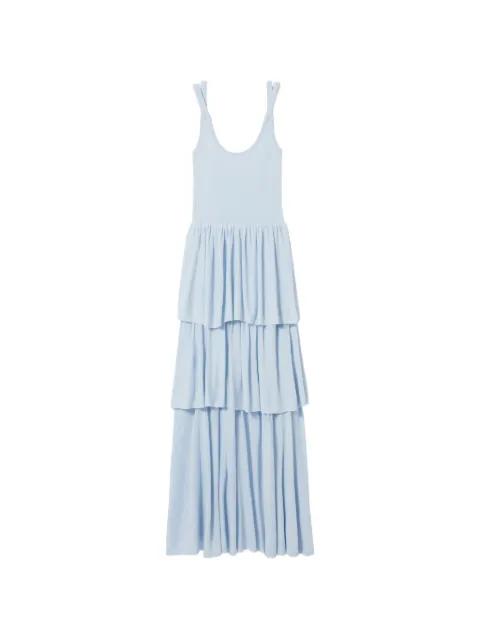 tiered knitted asymmetric dress by CLAUDIE PIERLOT