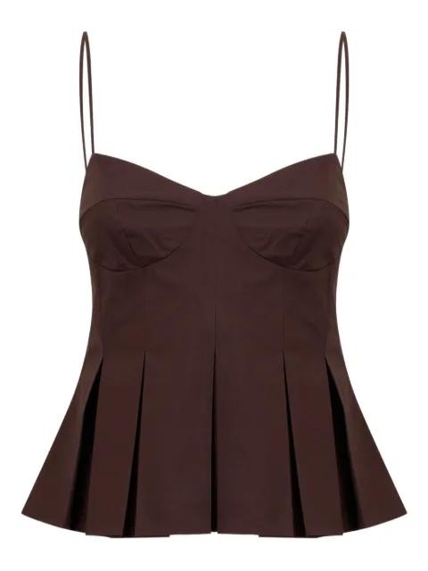Iris pleat top by CLEA