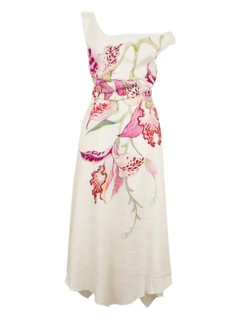 Waverly one-shoulder floral dress by CLEA
