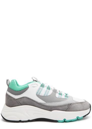 Aero Runner panelled mesh sneakers by CLEENS Aero Runner panelled mesh sneakers by CLEENS
