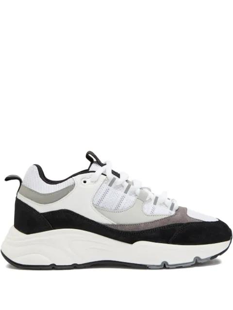Aero mesh-panels suede low-top sneakers by CLEENS