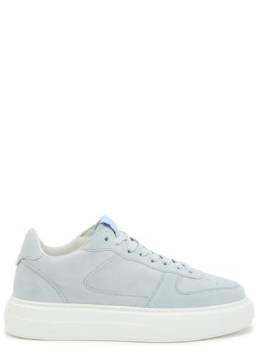 Court panelled suede sneakers by CLEENS