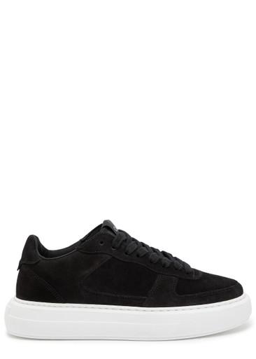 Court panelled suede sneakers by CLEENS