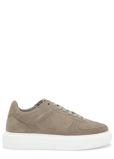 Court panelled suede sneakers by CLEENS
